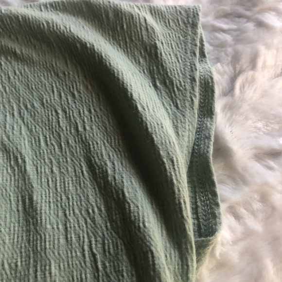 Nine West sage green v neck romper size M - Picture 6 of 12